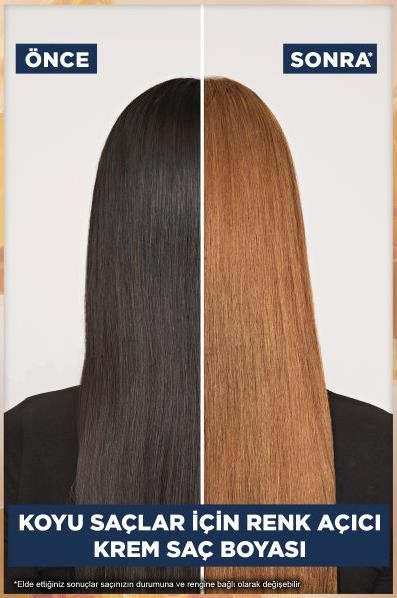 Garnier Çarpıcı Renkler HL1 Koyu Saçlar için Açı Kumral Açıcı Krem Saç Boyası