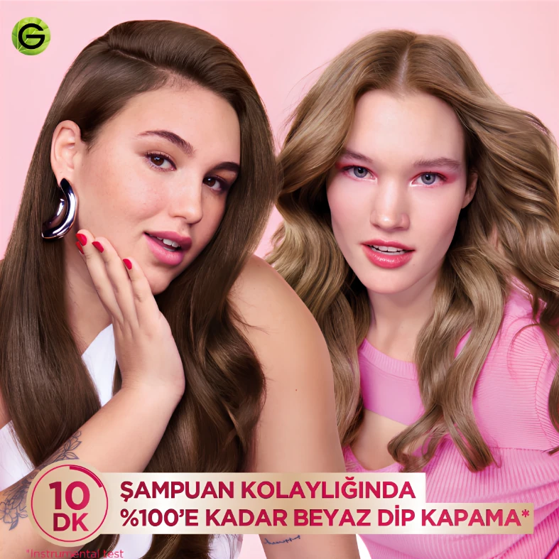 Garnier Color Shampoo Retouch Şampuan Kolaylığında Dip Boyası Soft Black 2.0