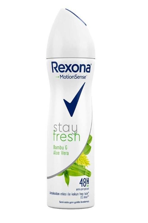 Rexona Motionsense Stay Fresh Bambu & Aloe Vera Kadın Deodorant 150 ml