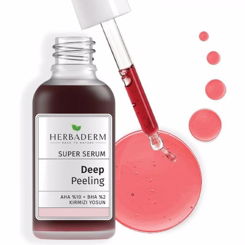 Herbaderm Super Serum Deep Peeling Kırmızı Yosun  30 ml