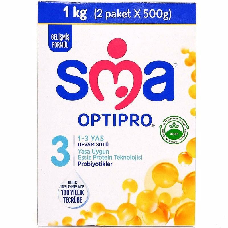SMA Optipro 3 Probiyotik Devam Sütü 1-3 Yaş 1000 gr