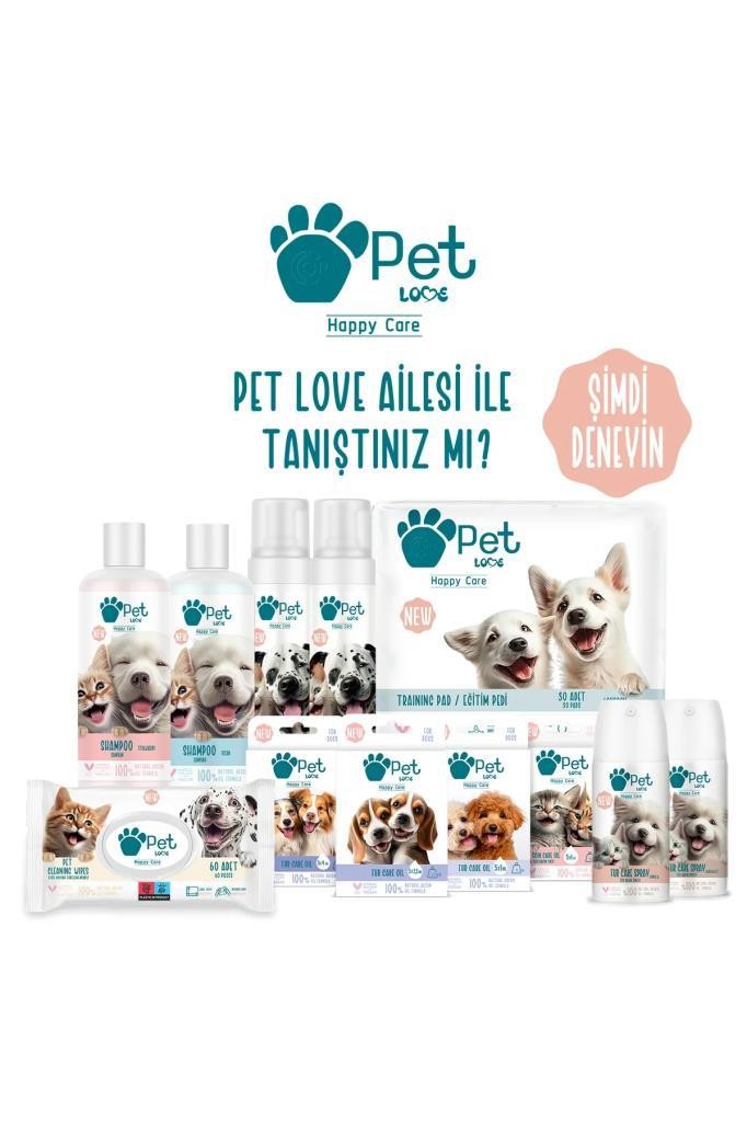 Pet Love Köpekler İçin Tüy & Deri Bakım Yağı 5x1 ml