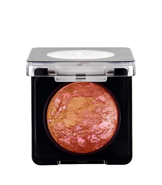 Flormar Işıltılı Fırınlanmış Allık - Baked Blush - On - 044 Pink Rose 