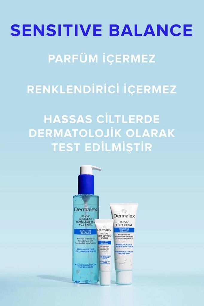 Dermalex Sensitive Balance Hassas Micellar Temizleme Jeli 200 ml