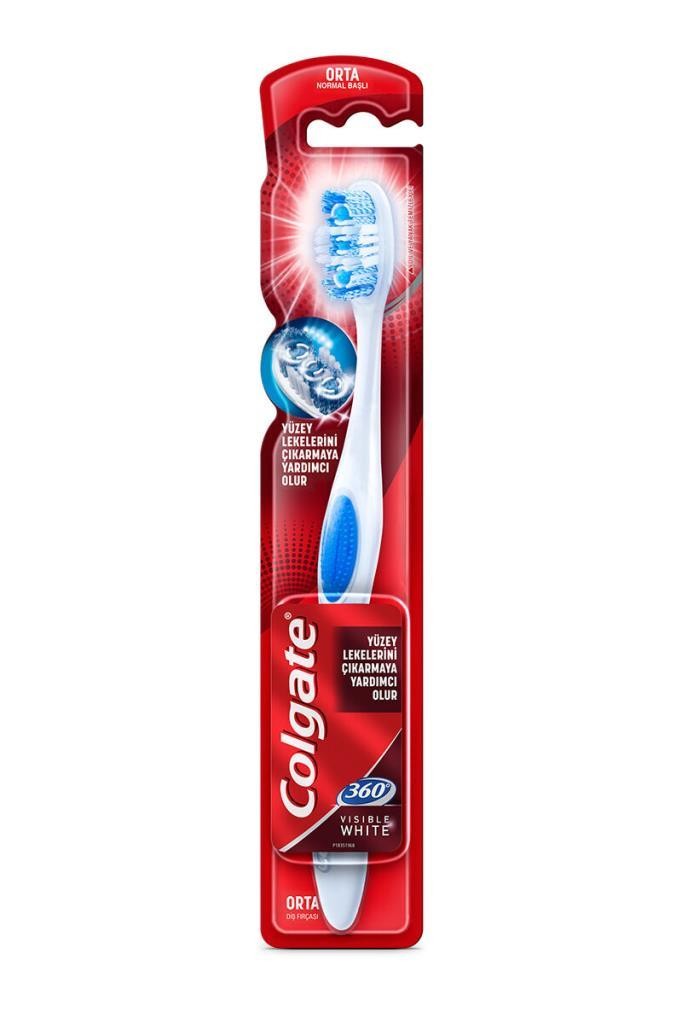 Colgate 360 Visible White Diş Fırçası - Orta