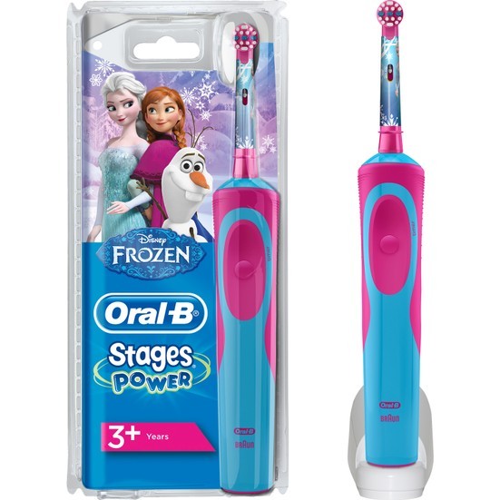 Oral-B Çocuklar İçin Şarj Edilebilir Diş Fırçası D100 Frozen Özel Seri