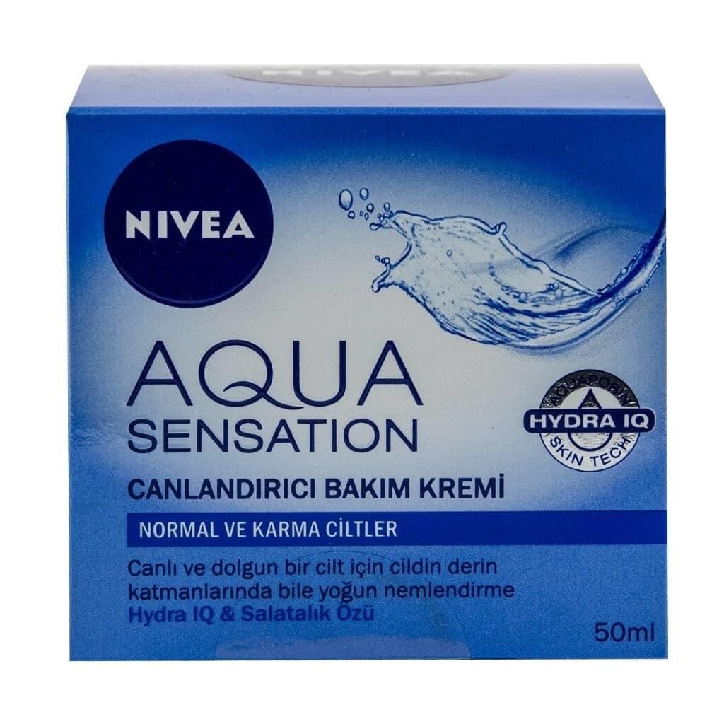 Nivea Aqua Sensation Canlandırıcı Yüz Bakım Kremi 50 ml