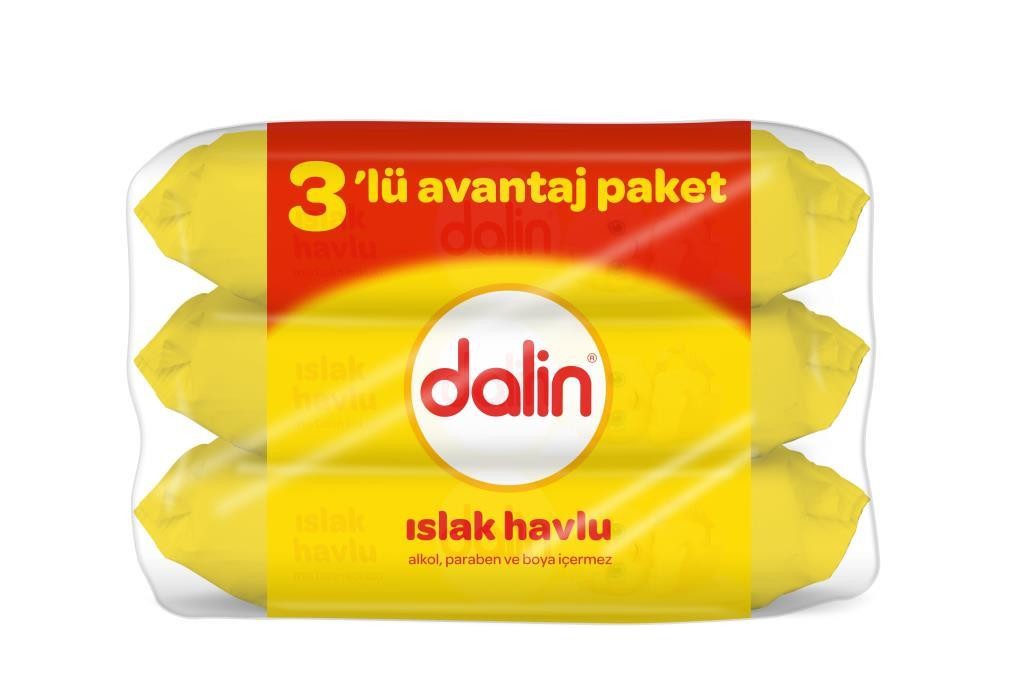 Dalin Islak Havlu 3x56 Adet