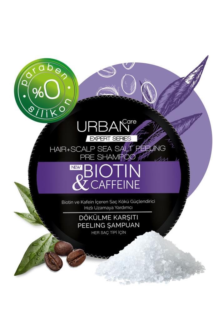 Urban Care Biotin & Caffeine Dökülme Karşıtı Peeling Şampuan 200 gr   