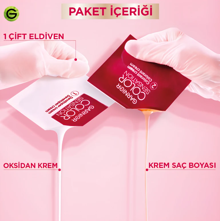 Garnier Color Shampoo Retouch Şampuan Kolaylığında Dip Boyası Brown 4.0
