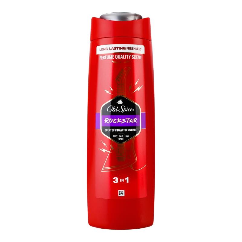 Old Spice Rockstar 3 in 1 Duş Jeli + Şampuan 400 ml 