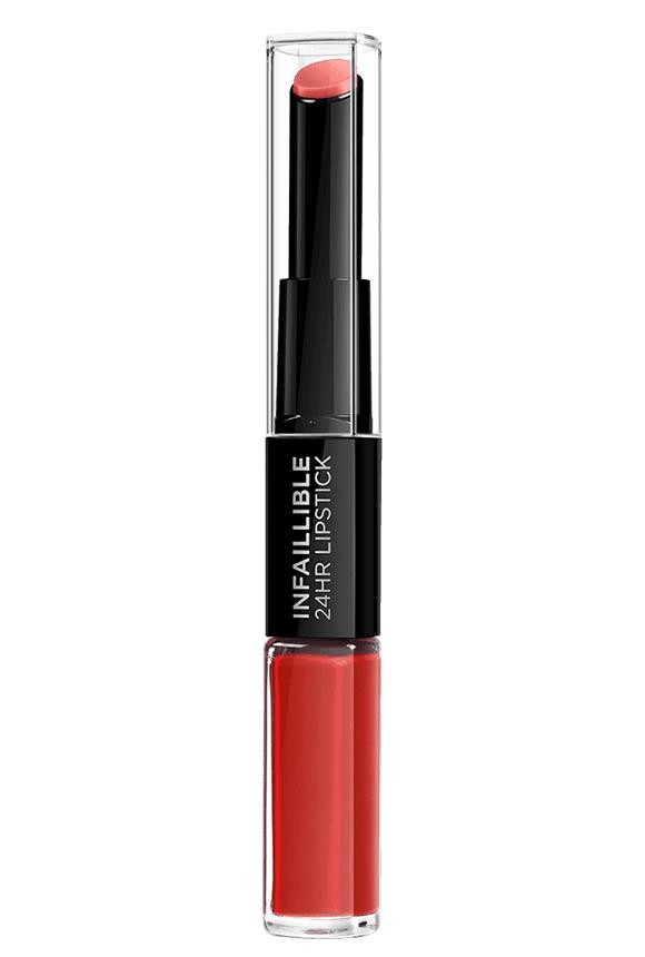 L’Oréal Paris Infaillible 2-Step 24HR Lipstick Likit Ruj & Balm - 506 Red Infallible