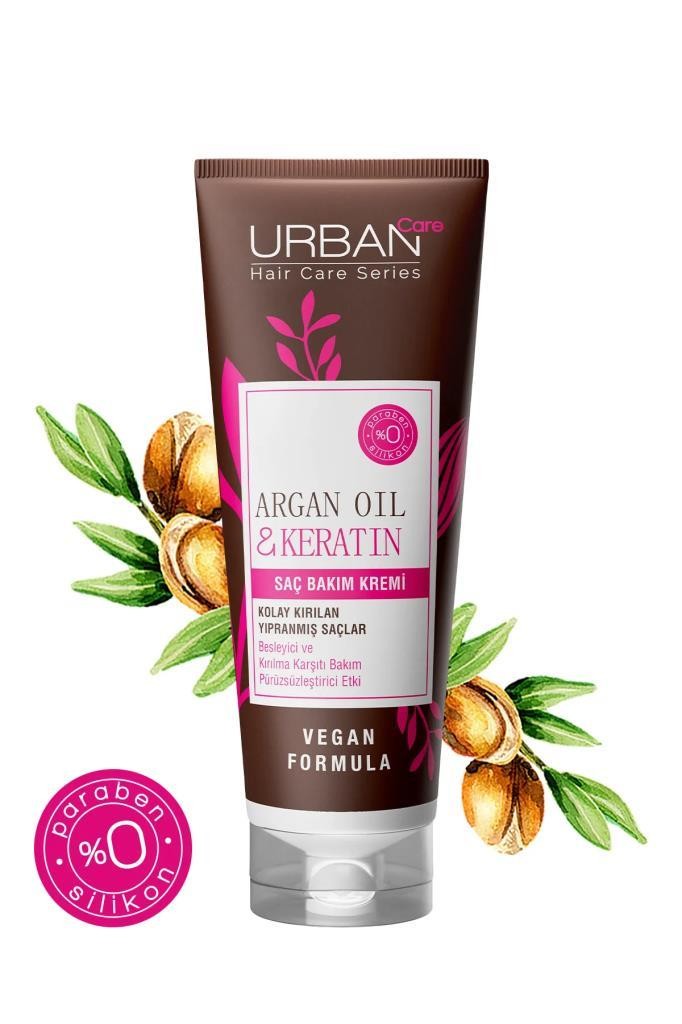 Urban Care Argan Oil & Keratin Saç Bakım Kremi 250 ml