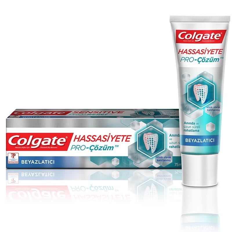 Colgate Hassasiyete Pro-Çözüm Beyazlatıcı Diş Macunu 75 ml