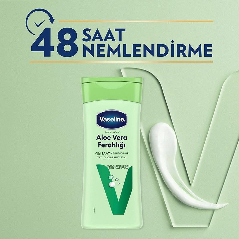 Vaseline Aloe Vera Ferahlığı Vücut Losyonu 200 ml 