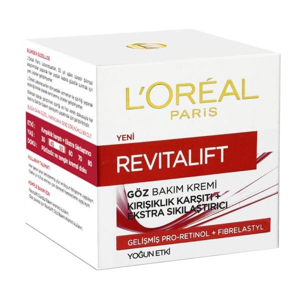 L’Oréal Paris Revitalift Kırışıklık Karşıtı Göz Bakım Kremi 15 ml