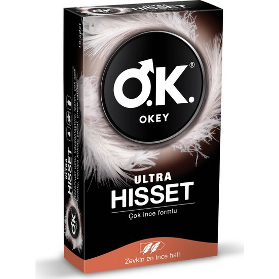 Okey Ultra Hisset Prezervatif 10'lu