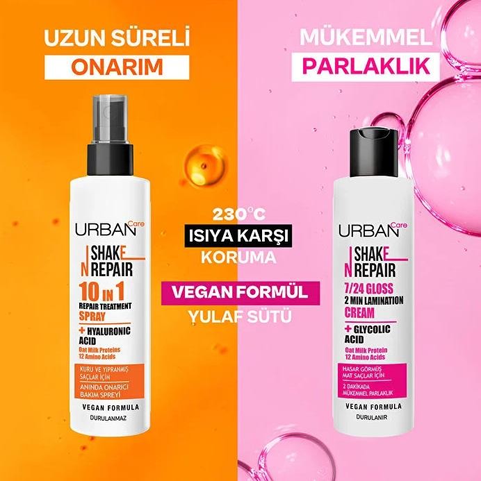 Urban Care Shake N Repair 7/24 Gloss Lamination Cream 200 ml 