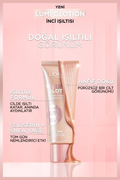 Loreal Paris Glotion All-In-One Doğal Işıltı - 904 Deep Glow 