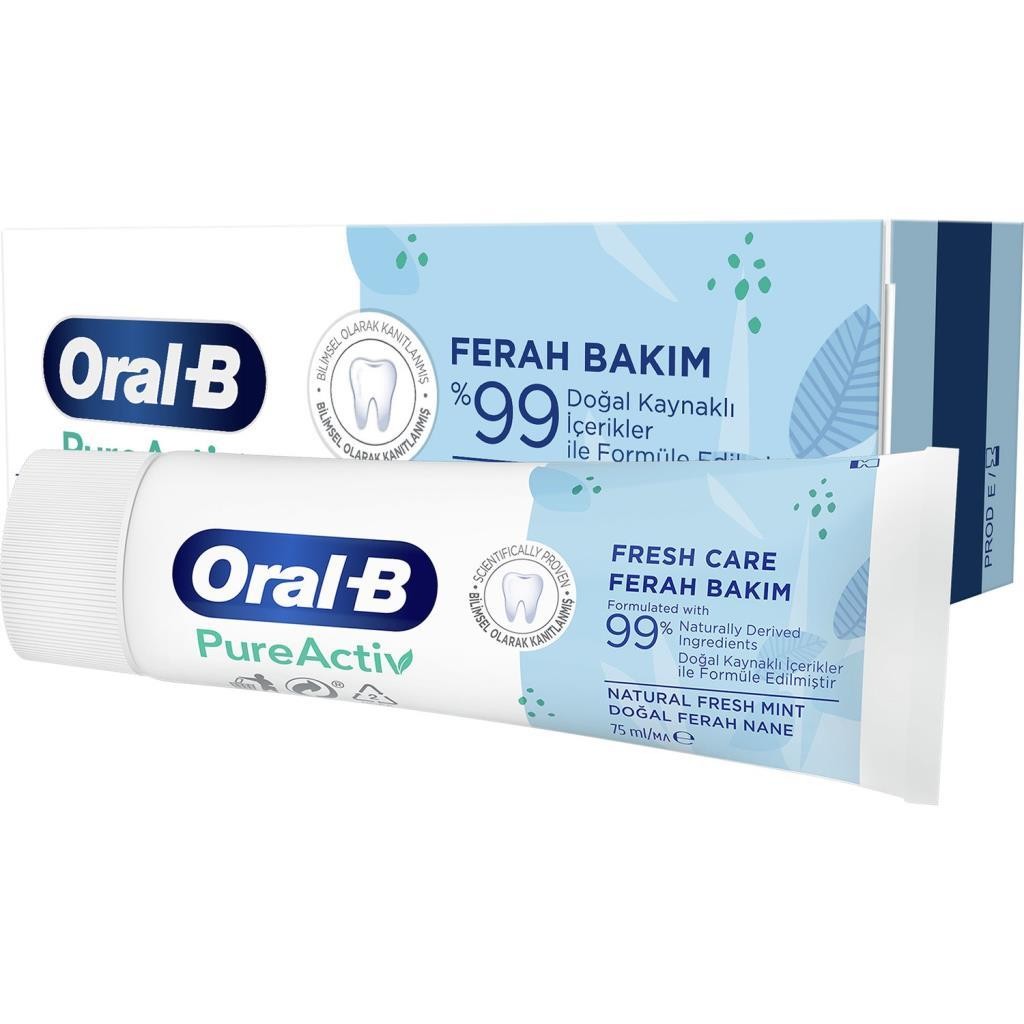 Oral-B Pure Activ Ferah Bakım Diş Macunu 75 ml