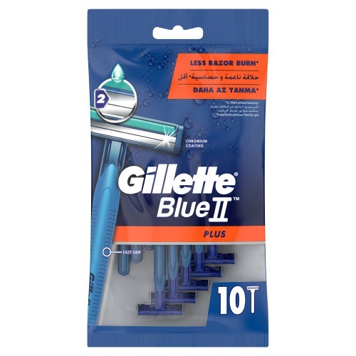 Gillette Blue 2 Plus Kullan-At Tıraş Bıçağı 10'lu
