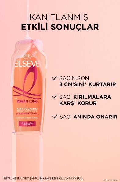 L'Oreal Paris Elseve Dream Long Onarıcı Bakım Şampuanı 300 ml