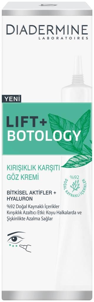 Diadermine Lift + Botology Kırışıklık Karşıtı Göz Kremi 15 ml