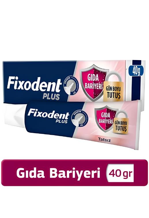 Fixodent Plus Gıda Bariyeri Protez Diş Yapıştırıcı 40 gr