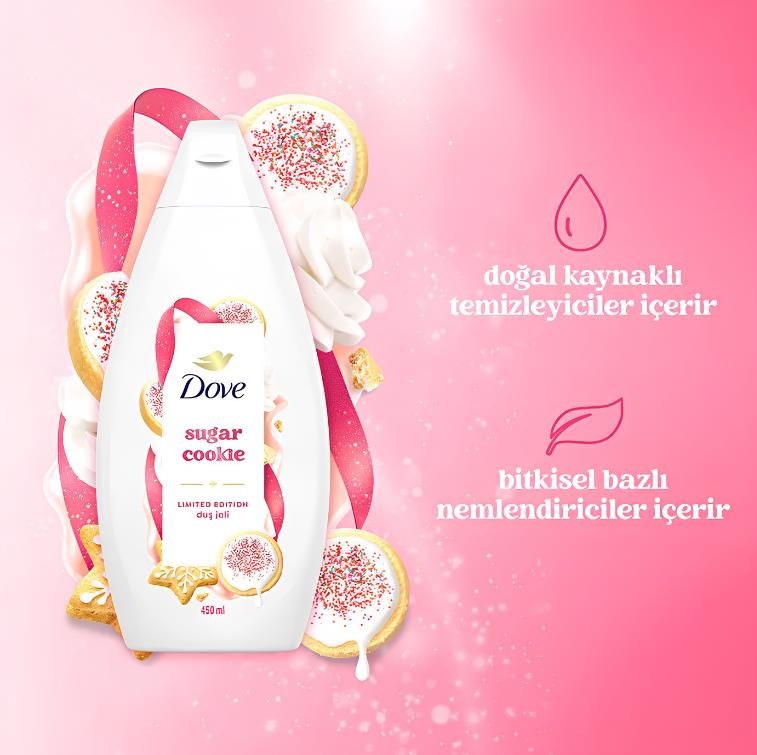 Dove Sugar Cookie Duş Jeli 450 ml