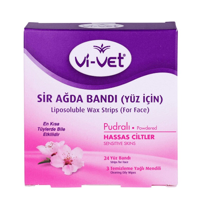 Vi-Vet Sir Ağda Bandı (Yüz İçin) Pudralı