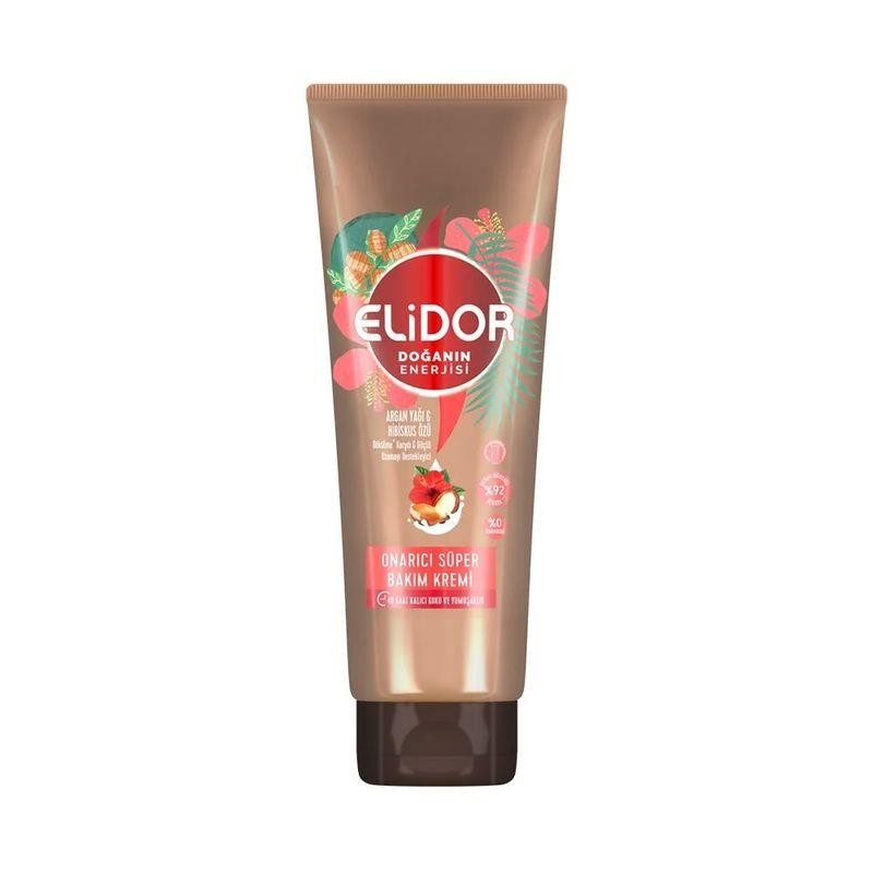 Elidor Doğanın Enerjisi Argan Yağı & Hibisküs Özü Onarıcı Saç Bakım Kremi 170 ml