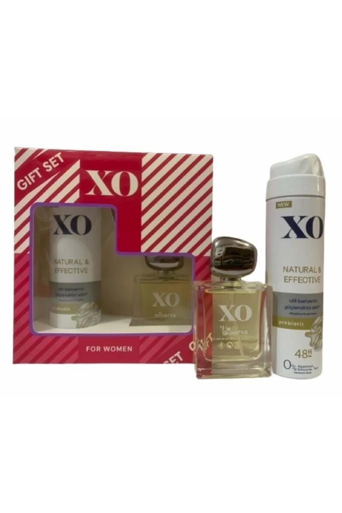 XO Natural Deodorant 150 ml & Minevra Edit 50 ml 