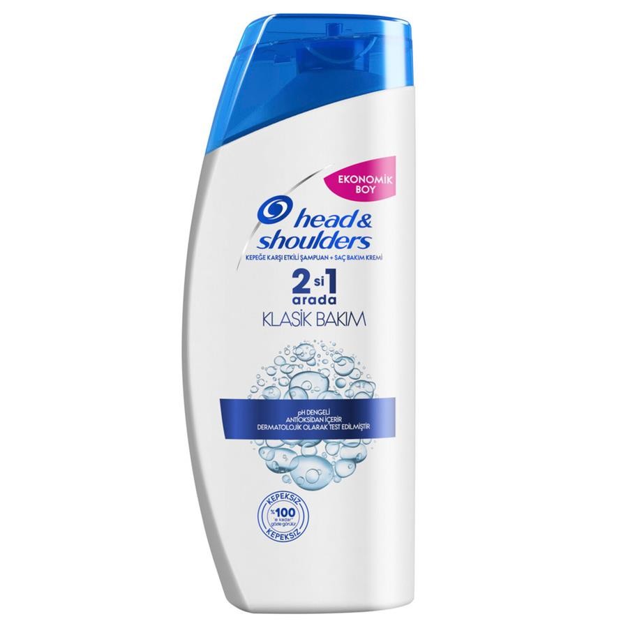Head&Shoulders 2'si 1 Arada Klasik Bakım Şampuan 600 ml