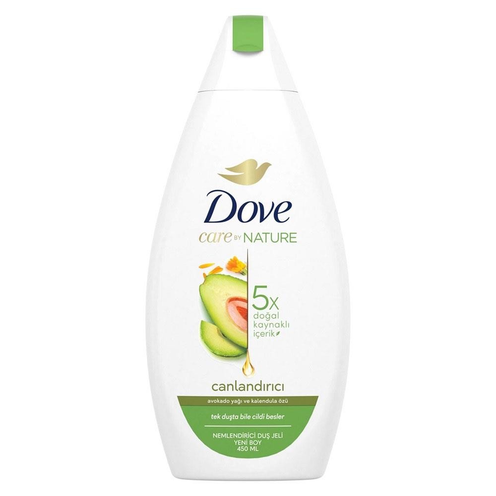 Dove Avokado Yağı ve Kalendula Özü Nemlendirici  Duş Jeli 450 ml