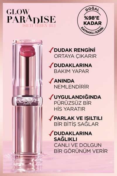 L'Oréal Paris Glow Paradise Balm In Lipstick Işıltı Veren Ruj - 112 Pastel Exaltation 