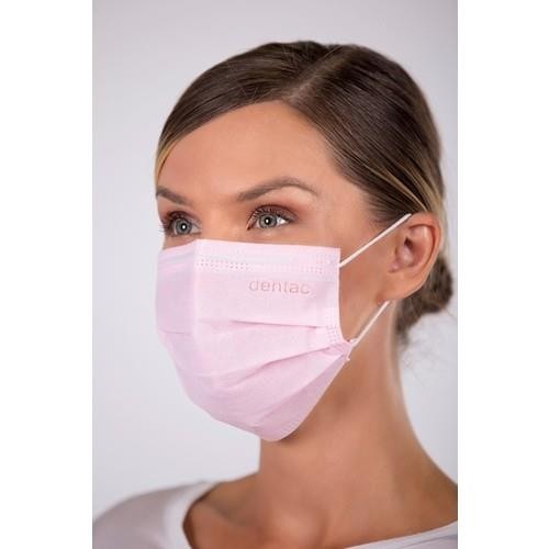 Dentac T-Mask 3 Katlı Cerrahi Renkli Yüz Maskesi Mix Paket 10 Adet + Maske Askısı Hediye