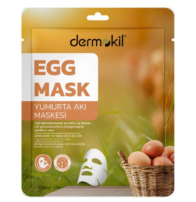 Dermokil Aknejenk & Yağlı Cilt İçin Yumurta Akı Maskesi 20 gr