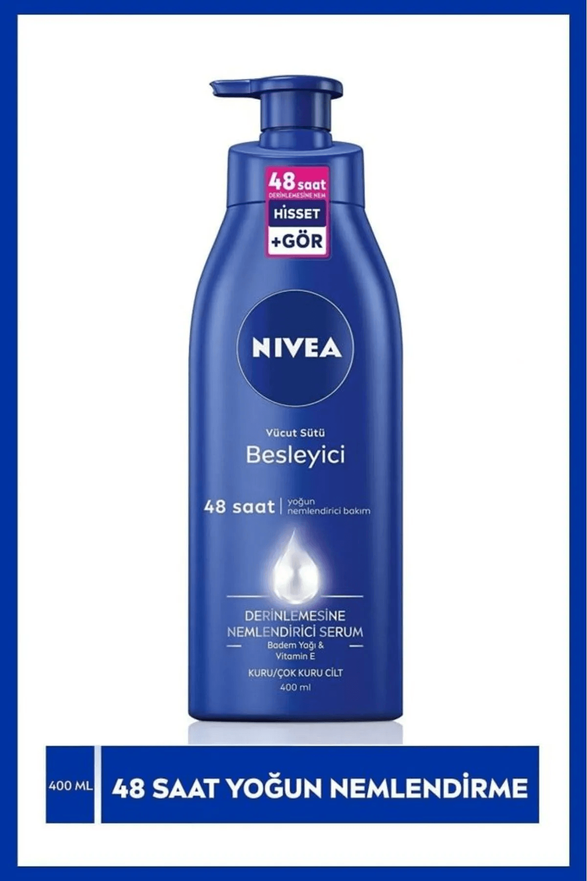 Nivea Besleyici Vücut Sütü (Yoğun Nemlendirici Bakım) 400Ml