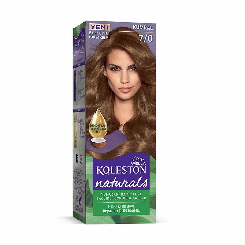 Koleston Naturals Kalıcı Krem Saç Boyası - 7.0 Kumral