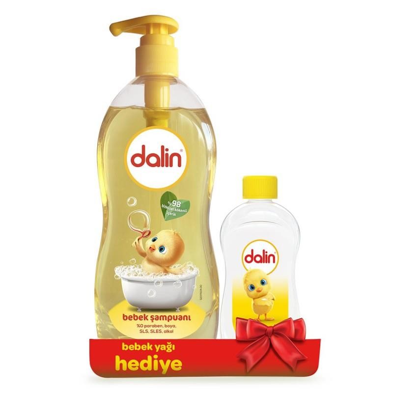 Dalin Bebek Şampuanı 700ml + Bebek Yağı 100ml Hediye