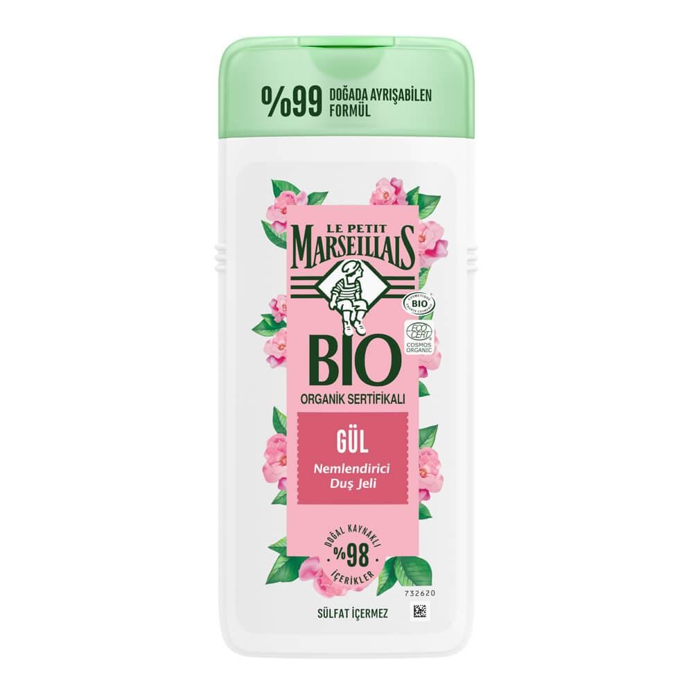 Le Petit Marseillais Bio Organik Sertifikalı Gül Nemlendirici Duş Jeli 400 ml
