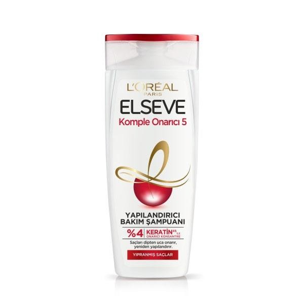 L'Oréal Paris Elseve Komple Onarıcı 5 Yapılandırıcı Bakım Şampuanı 390 ml
