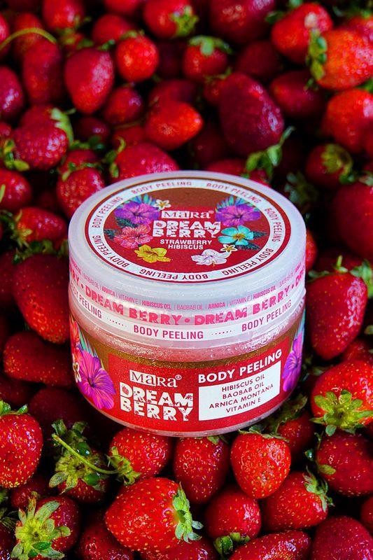 Mara Dreamberry Değerli Yağlar Içeren Çilek Vücut Peelingi 300 gr