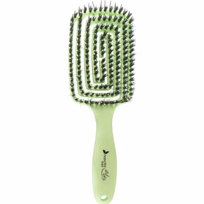 Nascita Pro Üç Boyutlu Esnek Saç Fırçası - 24 Açık Yeşil