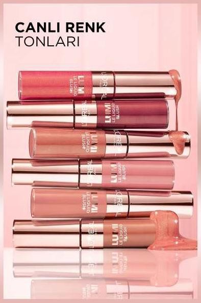 L’Oréal Paris Lumi Blush Likit Allık - 640 Glowy Rouge Paris
