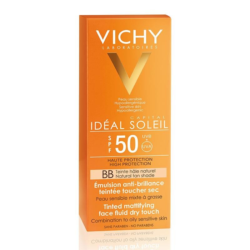 Vichy Ideal Soleil BB Tinted Dry Touch Emulsion Spf50+ Güneş Kremi 50 ml