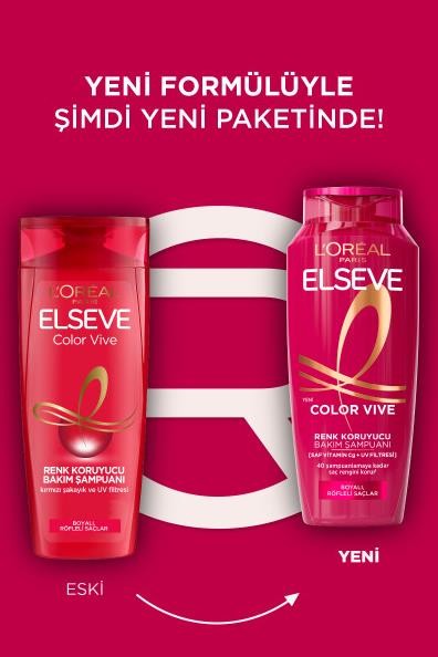 L'Oréal Paris Elseve Colorvive Renk Koruyucu Bakım Şampuanı 300 ml