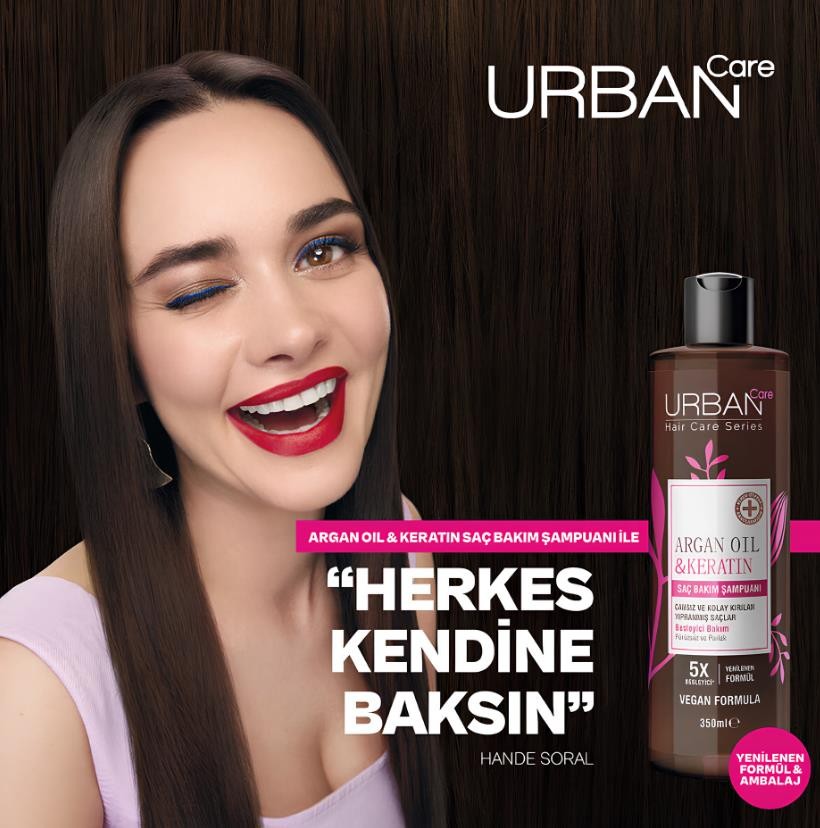 Urban Care Argan Oil & Keratin Saç Bakım Şampuanı 350 ml