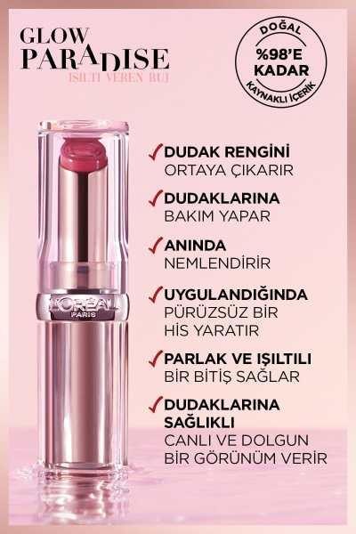 L’Oréal Paris Glow Paradise Balm-in-Lipstick - Işıltı Veren Ruj 191 Nude Heaven