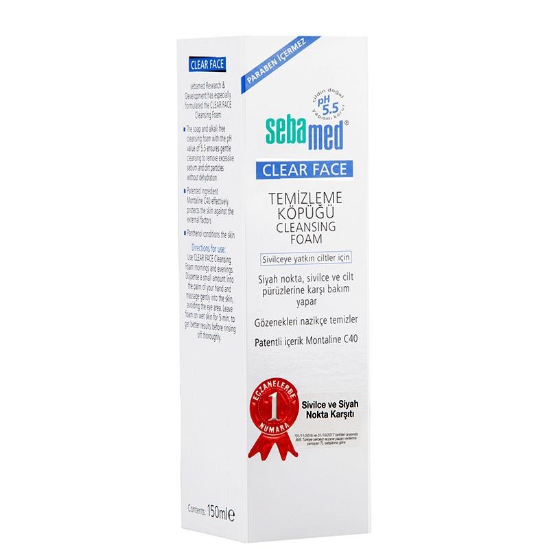 Sebamed Clear Face Yüz Temizleme Köpüğü 150 ml